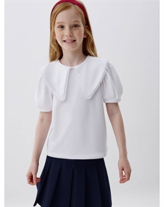 Трикотажная блузка с рукавами-фонариками для девочек Sela