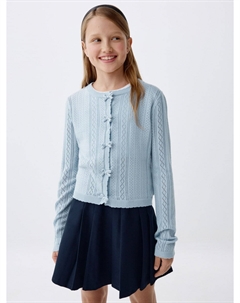 Кардиган с бантиками для девочек Sela