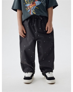 Хлопковые брюки с принтом для мальчиков Sela