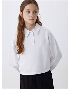 Укороченное поло с длинным рукавом для девочек Sela
