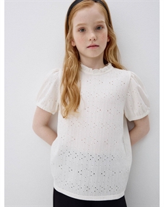Нарядная трикотажная блузка для девочек Sela