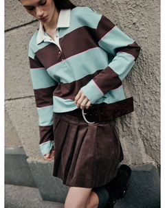 Вельветовая мини юбка из линейки Young Sela