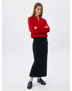 Юбка макси из вельвета Sela