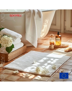 Коврик для ванной Monterey 60x90см, белый Spirella