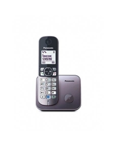 Радиотелефон Panasonic KX-TG6811RUM серый