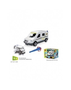 Конструктор Машина VIP TRAVEL со свет.звук.эффектами в коробке 1368 No name