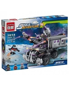 Конструктор "Фантастический транспорт"(369дет.)в коробке BRICK 1614 Brickmaster