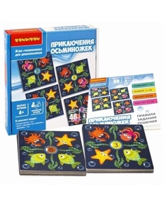 Настольная игра-головоломка "Приключения осьминожек" Bondibon