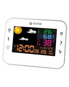 Метеостанция VT-6412 White/Silver Vitek