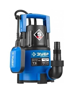 Насос погружной дренажный Зубр Профессионал Т3 НПЧ-Т3-750