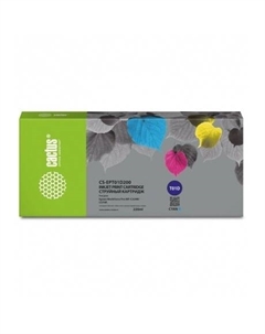 Картридж струйный CS-EPT01D200 T01D2 голубой (220мл) для Epson WorkForce Pro WF-C529R/C529RDTW/C529RDTW EPP Cactus