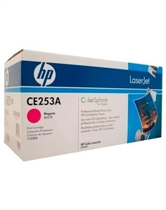 Картридж HP CE253A для HP CM3530/CP3525, пурпурный Hp