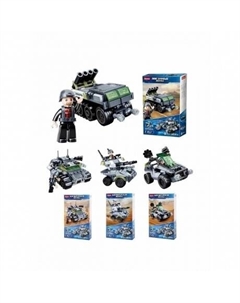 Конструктор "Космическая война" 4в1 в коробке (дисплей 8шт) Sluban