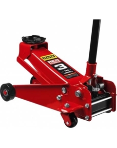 Домкрат подкатной F-30 RED FORCE, 3т, 130-350 мм, с высоким подъемом для СТО (43150-3) Stayer