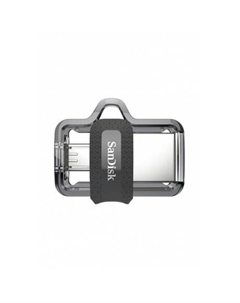 Флешка SanDisk Ultra Dual Drive m3.0 256GB Grey & Silver Sandisk