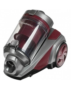 Пылесос Starwind SCV2520 2500Вт красный/серый