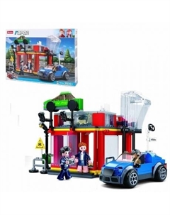 Конструктор "Автосервис" 302 детали в коробке Sluban