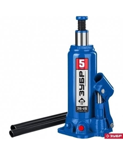 Домкрат бутылочный гидравлический 5т, 215-415 мм Профессионал (43060-5) Зубр