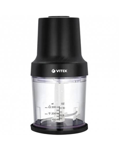 Измельчитель электрический Vitek VT-7131 0.3л. 800Вт черный