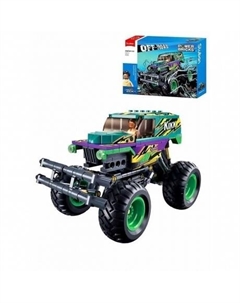 Конструктор "Внедорожник Kixx" 252 детали инерционный в коробке Sluban