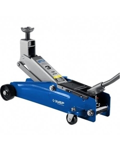 Домкрат подкатной Т-77, 3т, 192-533 мм, с высоким подъемом, Профессионал (43055-3) Зубр