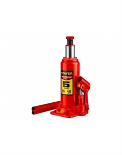 Домкрат бутылочный гидравлический RED FORCE, 5т, 216-413 мм (43160-5) Stayer