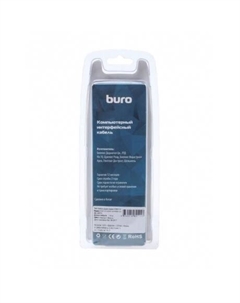 Кабель аудио-видео Buro HDMI (m)-HDMI (m) 1.8м контакты позолото черный (BHP RET HDMI18-2)