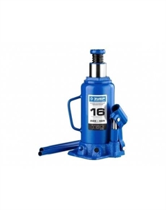 Домкрат бутылочный гидравлический 16т, 228-465 мм Профессионал (43060-16) Зубр