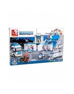 Конструктор "Полицейский участок" (572дет) SLUBAN М38-В0376 Sluban