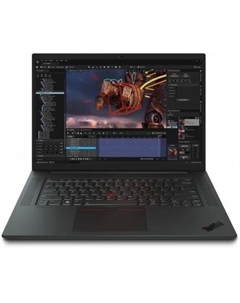 Ноутбук Lenovo ThinkPad P1 G6 16" WQXGA IPS, Intel Core i9-13900H, 32Gb, 1Tb SSD, NVidia RTX2000 Ada 8Gb, IR FHD Cam, 4 Cell 90Whr, Win11Pro (ENG), черный (21FV000CUE_RU)