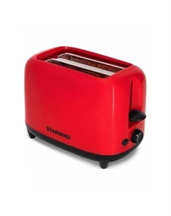 Тостер Starwind ST7003 700Вт красный/черный