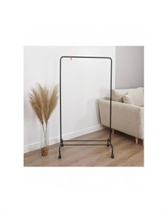 Вешалка гардеробная Радуга 2 с колесиками (89.2*39*154 см) черный ВНП 299 Ч Зми