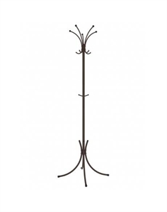 Вешалка-стойка д/одежды №3 Корона разборная, 64*182 см (5 рожков) коричневая ВНП 366 КОР Зми