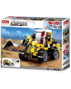 Конструктор Грузоподъемник (200 дет.) в коробке M38-B0803 Sluban
