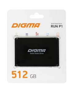 Накопитель SSD Digma 512Gb (DGSR2512GP13T)