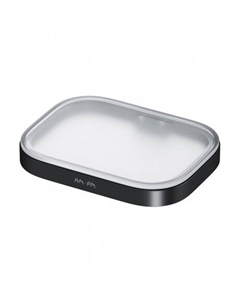 Стеклянная мыльница с настенным держателем AM.PM Func A8F34222 черный Am.pm.