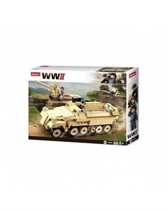 Конструктор "Бронетранспортер" 460 деталей в коробке Sluban