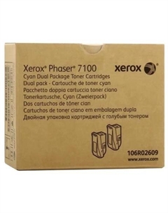 Картридж Xerox 106R02609 для Xerox Ph 7100, голубой