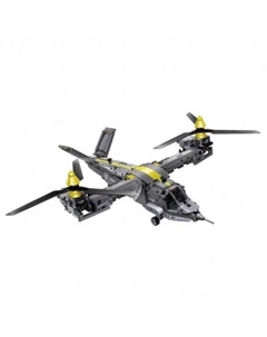 Конструктор Конвертоплан (1424 деталей) в коробке Double egle