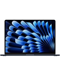 Ноутбук Apple MacBook Air A3241 M4 10 core 16Gb SSD256Gb/10 core GPU 15.3" Liquid Retina macOS midnight (MW1L3LL/A)