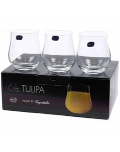Набор стаканов TULIPA 6шт 350мл Crystalex