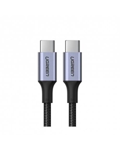 Кабель UGREEN US316 (90120) USB-C 2.0 to USB-C 2.0 5A Data Cable. 3м. черный Ugreen