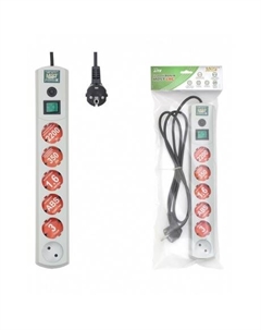 Сетевой фильтр LRG 1.6м белый Most