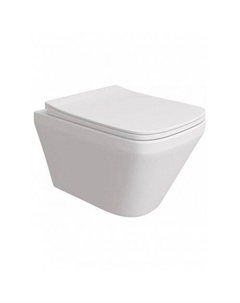 Унитаз подвесной Teymi Kati безободковый, сиденье микролифт T40701