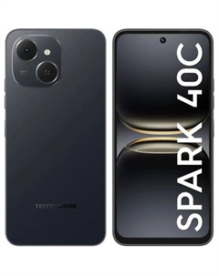 Смартфон Tecno Spark 40C 8/128Gb Black