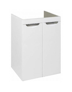 Тумба под раковину Runo (под умывальник Гамма 120 лайт левое/ правое крыло + кронштейн) Лира 60 (УТ000003443)