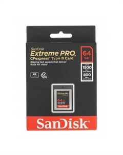 Карта памяти Extreme PRO CFexpress Type B 064G Sandisk