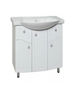 Тумба под раковину Runo (под умывальник Элеганс 75) Милано 75 (УТ000002088)