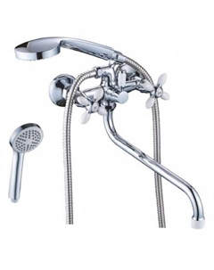 Смеситель для ванны Cron CN127 белый (CN22127-8)