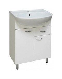 Тумба под раковину Runo 1 ящик (под умывальник Уют 60) Уют 60 (00000000501)
